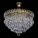 Люстра Капель Пирамида Шар 40 с подвесом под бронзу в Новокузнецке Люстра Капель Пирамида Шар 40 с подвесом под бронзу в Новокузнецке