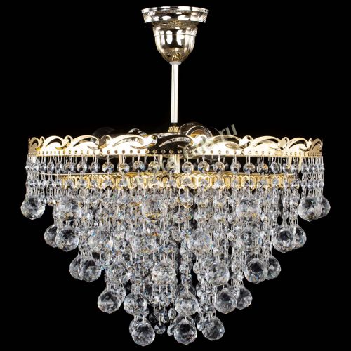 Люстра Капель Шар 30мм с подвесом в Новокузнецке Люстра Капель Шар 30мм с подвесом в Новокузнецке