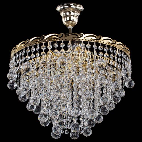 Люстра Капель Шар 30мм с подвесом в Новокузнецке Гусь Хрустальный