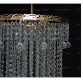 Люстра Капель Винтаж 3 лампы подвесная в Новокузнецке Люстра Капель Винтаж 3 лампы подвесная в Новокузнецке