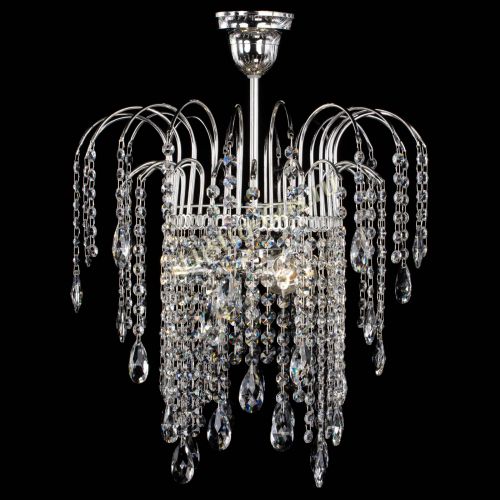 Люстра Каскад №8 в Новокузнецке Гусь Хрустальный