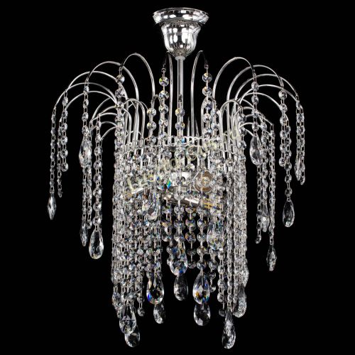 Люстра Каскад №8 в Новокузнецке Гусь Хрустальный