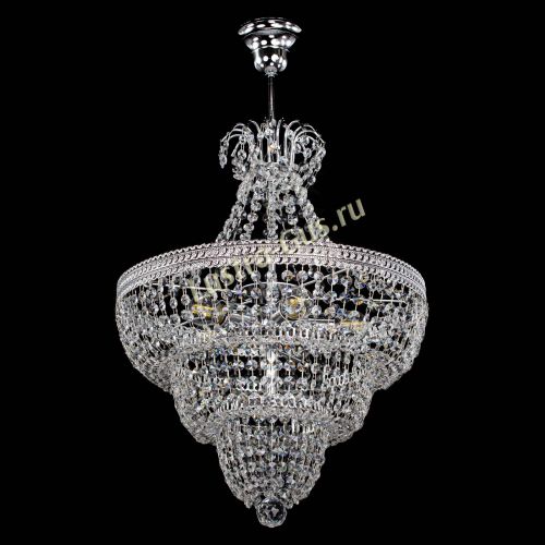Люстра Каскад Флоренция обтикон №5 с подвесом в Новокузнецке Гусь Хрустальный