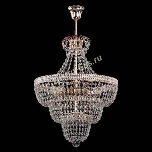 Люстра Каскад Флоренция обтикон №5 с подвесом в Новокузнецке Гусь Хрустальный