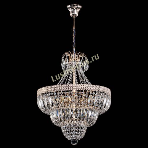 Люстра Каскад Флоренция обтикон №5 удлиненная в Новокузнецке Гусь Хрустальный