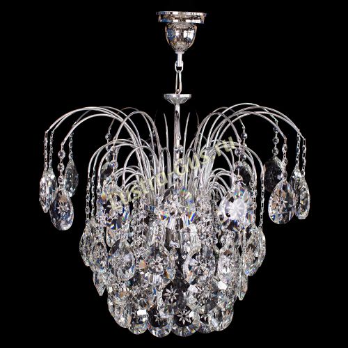 Люстра Каскад Звезда в Новокузнецке Гусь Хрустальный