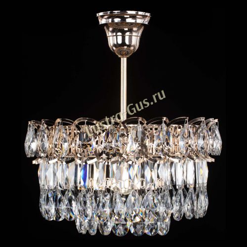 Люстра Катерина Забор подвесная в Новокузнецке Гусь Хрустальный