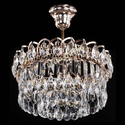 Люстра Катерина Забор подвесная в Новокузнецке Гусь Хрустальный