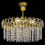 Люстра Хрустальная капель №3 под бронзу в Новокузнецке