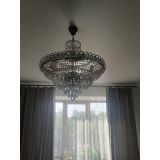 Люстра Хрустальный Каскад №8 с подвесом под бронзу в Новокузнецке