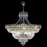 Люстра Хрустальный Каскад №8 с подвесом под бронзу в Новокузнецке