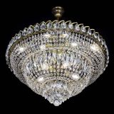 Люстра Хрустальный Каскад №8 с подвесом под бронзу в Новокузнецке