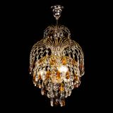 Люстра Хрустальные брызги с подвесом журавлик чайная в Новокузнецке