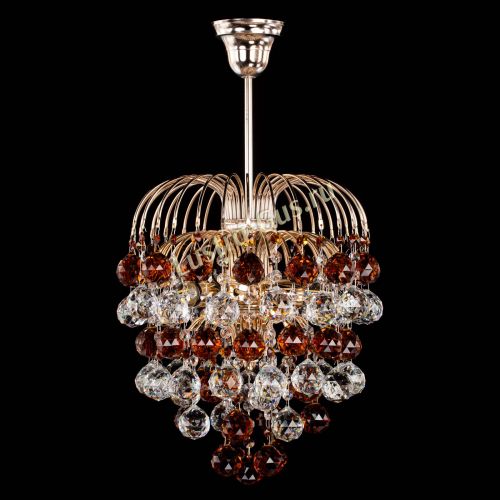 Люстра Хрустальные брызги шар 40 мм чайная в Новокузнецке Гусь Хрустальный