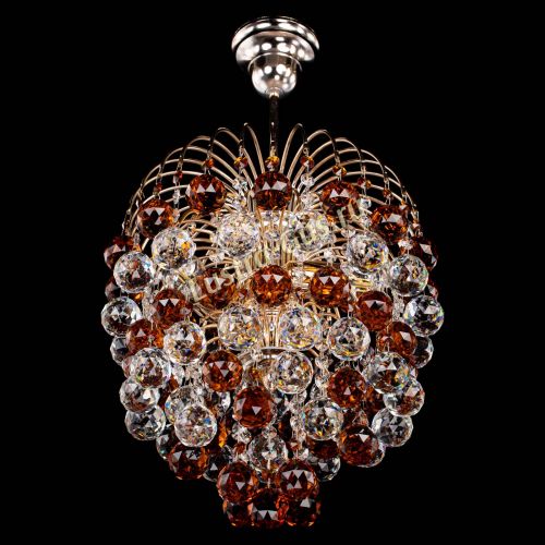 Люстра Хрустальные брызги шар 40 мм чайная в Новокузнецке Гусь Хрустальный