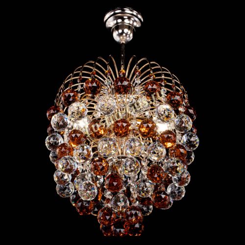 Люстра Хрустальные брызги шар 40 мм чайная в Новокузнецке Гусь Хрустальный