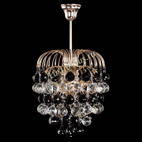 Люстра Хрустальные брызги шар 40 мм черная в Новокузнецке Люстра Хрустальные брызги шар 40 мм черная в Новокузнецке