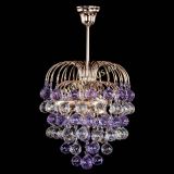 Люстра Хрустальные брызги шар 40 мм фиолетовая в Новокузнецке