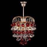Люстра Хрустальные брызги шар 40 мм красная в Новокузнецке
