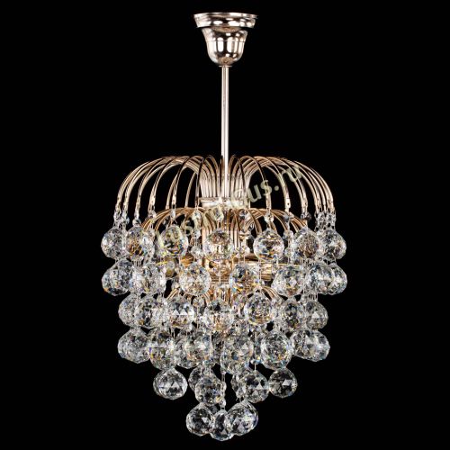 Люстра Хрустальные брызги шар 40 в Новокузнецке Гусь Хрустальный