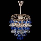 Люстра Хрустальные брызги шар 40 мм синяя в Новокузнецке