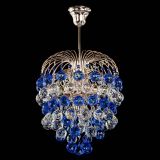 Люстра Хрустальные брызги шар 40 мм синяя в Новокузнецке