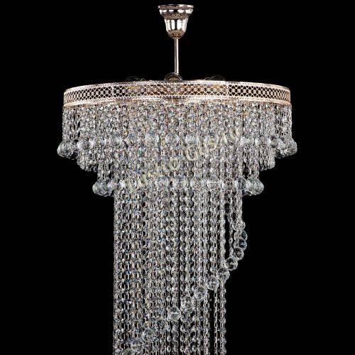 Люстра Кольцо №64 Венеция шар в Новокузнецке Гусь Хрустальный