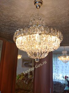 Люстра Кольцо Классика Пластинка с подвесом в Новокузнецке отзыв и фото покупателя