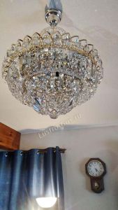 Люстра Кольцо Классика Пластинка с подвесом в Новокузнецке отзыв и фото покупателя