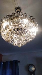 Люстра Кольцо Классика Пластинка с подвесом в Новокузнецке отзыв и фото покупателя