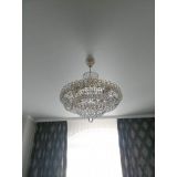 Люстра Кольцо Классика 6 ламп с подвесом в Новокузнецке