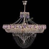 Люстра Кольцо Классика Веер №8 фиолетовая в Новокузнецке Люстра Кольцо Классика Веер №8 фиолетовая в Новокузнецке