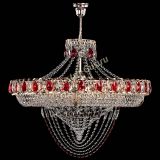 Люстра Кольцо Классика Веер №8 красная в Новокузнецке Люстра Кольцо Классика Веер №8 красная в Новокузнецке