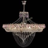 Люстра Кольцо Классика Веер №8 розовая в Новокузнецке Люстра Кольцо Классика Веер №8 розовая в Новокузнецке