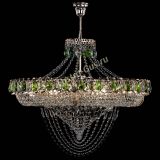 Люстра Кольцо Классика Веер №8 зеленая в Новокузнецке