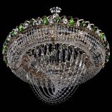 Люстра Кольцо Классика Веер №8 зеленая в Новокузнецке