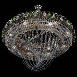 Люстра Кольцо Классика Веер №8 зеленая в Новокузнецке