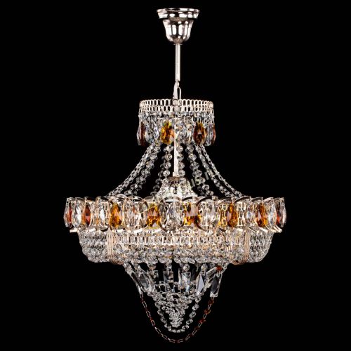 Люстра Кольцо Классика Веер чайная в Новокузнецке Гусь Хрустальный