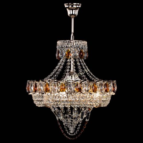 Люстра Кольцо Классика Веер чайная в Новокузнецке Гусь Хрустальный