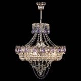 Люстра Кольцо Классика Веер фиолетовая в Новокузнецке Люстра Кольцо Классика Веер фиолетовая в Новокузнецке