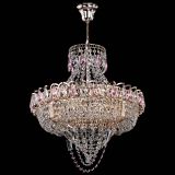 Люстра Кольцо Классика Веер розовая в Новокузнецке