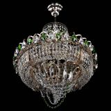 Люстра Кольцо Классика Веер зеленая в Новокузнецке Люстра Кольцо Классика Веер зеленая в Новокузнецке