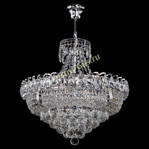 Люстра Кольцо Пирамида шар 40 подвесная в Новокузнецке Гусь Хрустальный