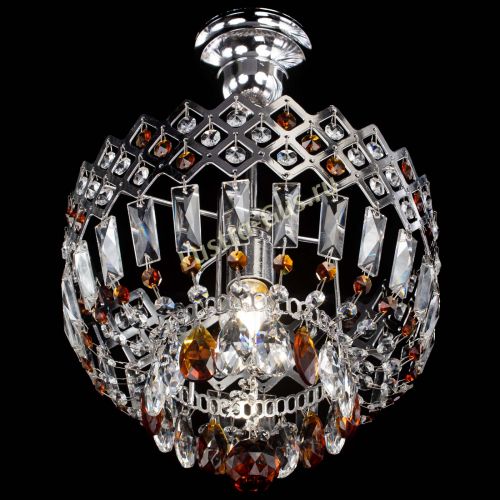 Люстра Корона №1 пластинка чайная в Новокузнецке Гусь Хрустальный