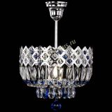 Люстра Корона №1 пластинка синяя в Новокузнецке