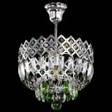 Люстра Корона №1 пластинка зеленая в Новокузнецке Люстра Корона №1 пластинка зеленая в Новокузнецке