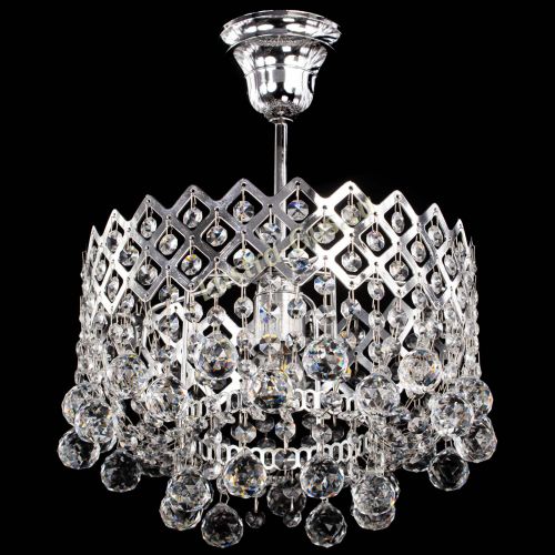 Люстра Корона подвесная №1 в Новокузнецке Гусь Хрустальный