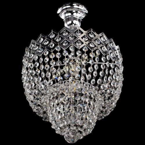 Люстра Корона №2 с подвесом в Новокузнецке Гусь Хрустальный