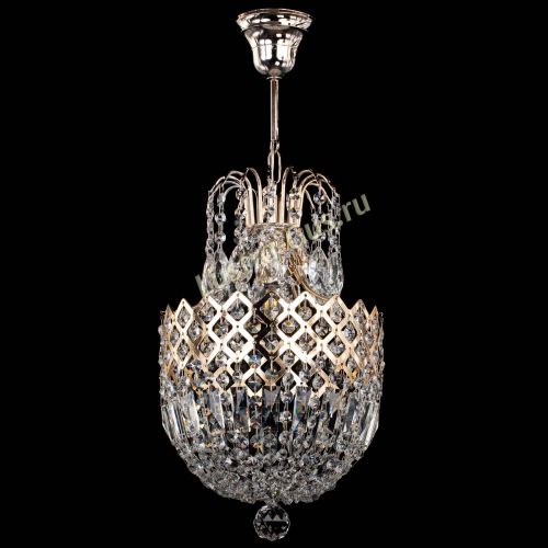 Люстра Корона №3 кухонная журавлики в Новокузнецке Гусь Хрустальный