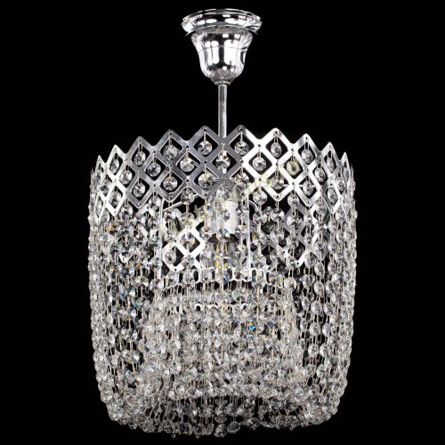 Люстра Корона №3 с подвесом в Новокузнецке Гусь Хрустальный